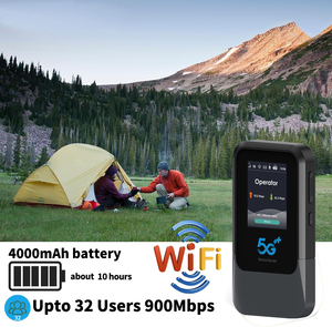5G Sa Nsa Sim & Esim Optioneel Unisoc V510 <span class=keywords><strong>Modem</strong></span>,4000Mah Pocket Mini Wifi, Vpn Mobiele Draagbare Hotspot Wi-Fi Indoor Wifi6 <span class=keywords><strong>Router</strong></span> - Product Image 4
