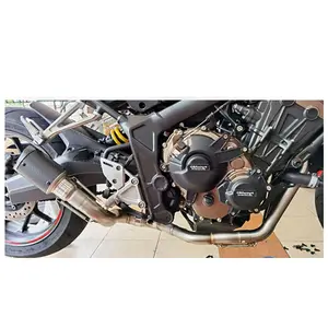трубы cb650r Suppliers-CB650F головка Передняя выхлопная труба для HONDA CBR 650R CB650F трубка Moto Escape выхлопная труба для мотоцикла CBR650R CB650R 2014-2019