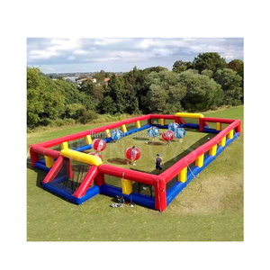 Grande Campo da <span class=keywords><strong>Calcio</strong></span> Gonfiabile in PVC a Tenuta d'Aria, Biliardino Umano per Feste ed Eventi - Product Image 4