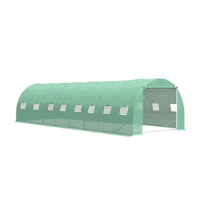 <span class=keywords><strong>Serre</strong></span> <span class=keywords><strong>de</strong></span> jardinage portable en métal robuste et écologique, tunnel <span class=keywords><strong>de</strong></span> marche pour l'extérieur en hiver - Product Image 1
