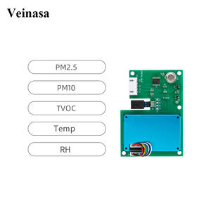XS-M501 Luftqualitätsmonitor 5-in-1 Innentemperatur (-40 bis +80) & Luftfeuchtigkeit (0-99% RH) Sensor PM2.5 PM10 TVOC Detektor - Product Image 3