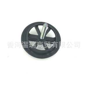 Roue à pneu plein 628503X000 pour support de roue de secours Hyundai Kia avec boulon - Product Image 3