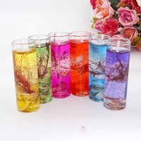 Kreativer Kerzenhalter Ocean Candle Jelly Wax Hochzeits geschenk Ocean Jelly Essen Tial Oil Romantische Kerzen