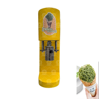 Machine à crème glacée industrielle à faible coût presse à spaghetti haute capacité forme de nouilles pâte molle crème glacée à vendre