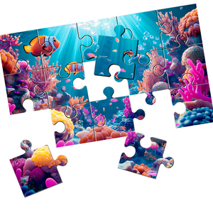 Puzzle Educativi per Bambini Personalizzati all'Ingrosso, <span class=keywords><strong>15</strong></span> Pezzi, Puzzle Colorati con Cartoni Animati per Bambini - Product Image 3