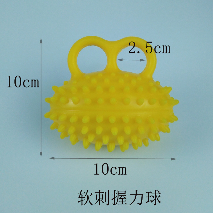 Balle de préhension à pointes souples
