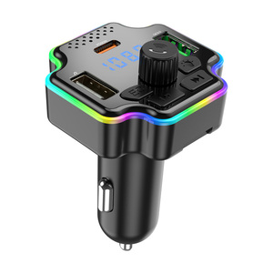 P25 pd20w QC3.0 xe sạc nhanh xe hơ<span class=keywords><strong>i</strong></span> MP3 Máy nghe nhạc bt5.3 không dây <span class=keywords><strong>FM</strong></span> <span class=keywords><strong>Transmitter</strong></span> hỗ trợ EQ một cú nhấp chuột hiệu ứng âm thanh đ<span class=keywords><strong>i</strong></span>ều chỉnh - Product Image 1