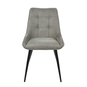 Chaises design moderne à bas prix Meubles de salle à manger <span class=keywords><strong>Chaise</strong></span> de salle à manger rembourrée en lin <span class=keywords><strong>avec</strong></span> <span class=keywords><strong>poignée</strong></span> - Product Image 1
