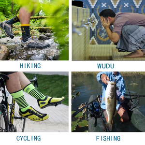 Chaussettes d'hiver personnalisées 100 % imperméables, épaisses, tricotées, antidérapantes, respirantes, avec logo personnalisé pour usage extérieur, vente en gros - Product Image 5
