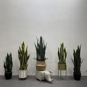 Planta Artificial de Serpiente de Plástico de Gran Tamaño, <span class=keywords><strong>Sansevieria</strong></span> Realista, Decoración Ecológica para el Suelo de Hoteles, Vestíbulos, Bodas y Acción de Gracias - Product Image 3