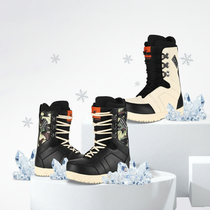 Nouvelles chaussures <span class=keywords><strong>de</strong></span> <span class=keywords><strong>Ski</strong></span> antidérapantes unisexes bottes <span class=keywords><strong>de</strong></span> snowboard chaudes Absorption des chocs Style traditionnel à lacets Freestyle bottes d'hiver à la mode - Product Image 2
