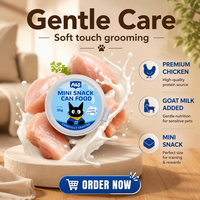 Usine de production de boîtes de nourriture humide pour chats, personnalisées OEM/ODM, aromatisées au poulet, au bœuf, au saumon et au thon, riches en protéines, naturelles et en conserve