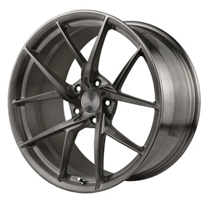 Nuevas llantas HRW PROJECT de aleación de aluminio forjado, diseño de malla cóncava profunda de radios múltiples, 100 mm PCD, 8J, 17-18 pulgadas, ET 30 mm, 40 mm, 35 mm - Product Image 2