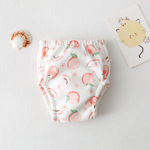 Su geçirmez yenidoğan bebek gazlı bez bezi yıkanabilir saf pamuk bebek bezi cep pantolon bebek bakımı için öğrenme için - Product Image 6