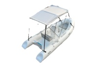 Bateau pneumatique de luxe RIB-300, bateau de sport gonflable certifié CE, Hypalon, fibre de verre, PVC, vente chaude, 4 personnes