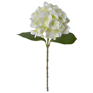 Fleurs artificielles d'hortensia Laixing en caoutchouc souple, imperméables, pour la décoration de la maison et de mariage, fleurs artificielles réalistes imprimées en 3D - Product Image 5