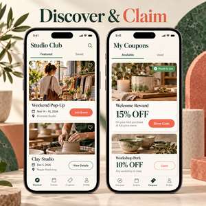Fortschrittliche Marketing-Kampagnen-App-Entwicklung für iOS und Android mit Kampagnen-Landingpages und Lead-Sammlung von LionCreate - Product Image 3