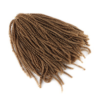 Extensions de cheveux synthétiques pré-étirées Afro Ez Twist Braid Spring Kinky Twist Crochet Butterfly Locks Passion Twist