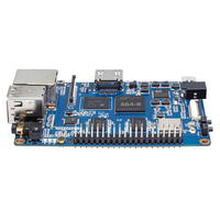 Banana Pi BPI-M64 Allwinner A64, Computadora de Placa Única, 2GB DDR3, 8GB EMMC, Procesador de Cuatro Núcleos, Compatible con Linux, Placa de Desarrollo