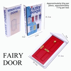 Porte miniature de jardin féerique pour maison de poupée à l'échelle 1/12, en promotion - Product Image 6