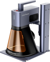 LaserPecker LP2 Plus portable nouvellement amélioré : graveur laser professionnel 2 en 1 pour plus de 150 matériaux