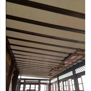 Dreamy Vertical <b>Blinds</b> Ceiling Installation <b>Plastic</b> Minimalist Design Uv Blocking Wide Blade Horizontal Pattern - Product Image 1