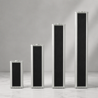 Enceinte colonne professionnelle avec son clair pour la musique d'ambiance et les systèmes d'interphonie intérieurs/extérieurs