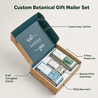 Boîte d'emballage rigide en carton ondulé E Flute 400 g/m² avec logo personnalisé pour produits de soin, shampoing, crème visage, avec doublure en éponge, matériaux recyclés, fabrication en usine