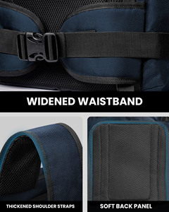 Échantillon gratuit Sac à dos imperméable grande capacité pour le ski avec doublure en polyester et fermeture à glissière Bottes de ski Bagages de voyage - Product Image 5