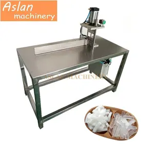 Toilet soap bar slicing cutter/manual plodder soap block cutting machine/laundry handmade soap base dice cutting machine