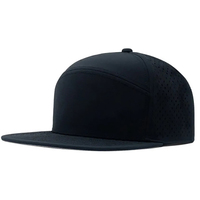 Casquettes de golf personnalisées pour hommes avec trou découpé au laser flottantes imperméables à la sueur 5 panneaux 6 panneaux 7 panneaux casquettes de rappel chapeaux pour hommes