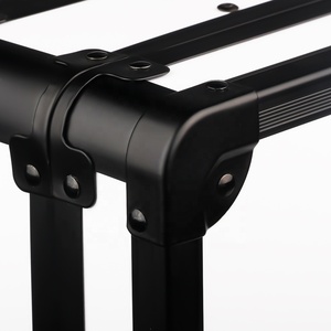 Caja de herramientas multifunción <span class=keywords><strong>para</strong></span> peluquería profesional, caja de almacenamiento de herramientas de salón de gran capacidad de aluminio blanco con cerradura - Product Image 4