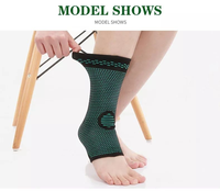 Chaussettes de compression pour fasciite plantaire, support de cheville, attelle de pied pour entorse de la cheville, manchon de soutien cheville-pied