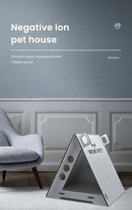 יוקרה מוצק וילה Petco כלב בתי חתול בתי מוצרים בתי לבעלי חיים קטנים מקורה במבוק אופנה - Product Image 4