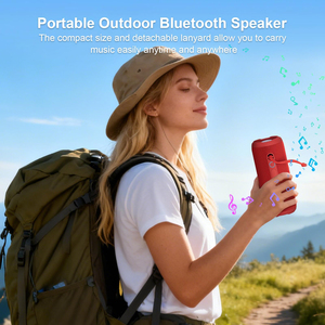 IPX7 Waterproof Speaker Rechargeable Wireless Outdoor Speaker with Dynamic Lighting for Camping Sports - Product Image 4