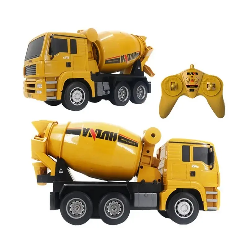 Building Construction Toy Huina 1333 1/18 RC Mixer Engineering Truck 2.4Ghz Model Rc Excavator Toy For Kids