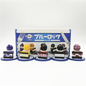 5 unids/set venta al por mayor Blindbox 4CM cerradura azul <span class=keywords><strong>Nagi</strong></span> <span class=keywords><strong>Seishiro</strong></span> Figura de plástico Anime bolsa misteriosa caja ciega figuras conjunto figura de Anime - Product Image 2
