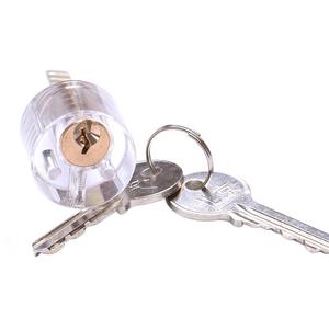 Serrure en acier de titane XMM-8810, lot de crochets à outils de serrurier, <span class=keywords><strong>cadenas</strong></span> <span class=keywords><strong>transparent</strong></span> pour débutants, outil de ramassage de formation, 24 pièces - Product Image 3