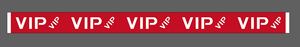 Pulseras VIP con Cinta Impresa Roja, Resistentes a Desgarros, Regalos Promocionales Novedosos, Obsequios para Ferias Comerciales - Product Image 5