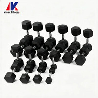 Haltères hexagonaux et supports de rangement pour entraînement commercial – Vente en gros directe usine