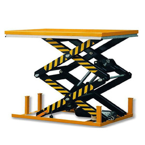 Meja angkat gunting, Platform pengangkat harga dengan Organ di bawah gunting hidrolik angkat dengan penutup pelindung - Product Image 5