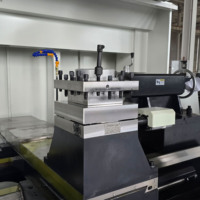 Tour à fileter CNC économique QK1327 pour travaux lourds, prix usine, horizontal à banc plat, simple, pour atelier de filetage de tuyaux