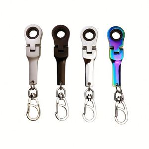 Llaveros con llaves combinadas de carraca de cabeza flexible ajustable de 10 mm - Product Image 2