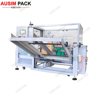 Érecteur de cartons anti-poussière avec scelleuse de fond, machine d'emballage automatique, ligne électronique d'érection de boîtes