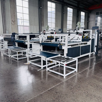 Machine plieuse-colleuse semi-automatique pour la fabrication de boîtes en carton, machine plieuse-colleuse chinoise, petite machine plieuse-colleuse