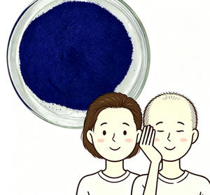 Blue <b>Copper</b> AHK-CU Peptide <b>Powder</b> 99% Purity - Product Image 1