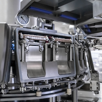 Machine d'emballage sous vide rotative LINPACK entièrement automatique pour sacs préformés, système d'emballage haute efficacité
