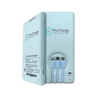 Machine de location de batterie externe 10W rentable pour les entreprises Batterie de secours compacte et support de batterie externe partagé