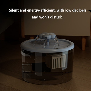 سعة كبيرة فائقة الهدوء أتوماتيكية Pet متينة نمط صلب PP شحن قط حر التدفق للمياه - Product Image 6