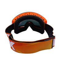 Lunettes de snowboard unisexes DEX OEM, lunettes de ski personnalisées, lunettes de ski vintage pour adultes, anti-buée, lunettes de sport
